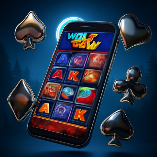 K444 Wolf Gold night forest theme